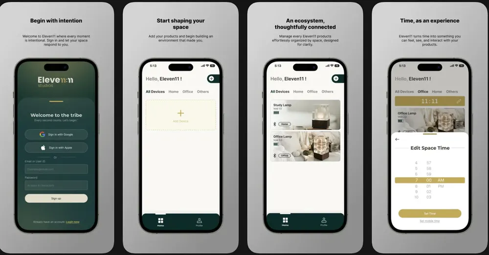 Eleven Eleven App interface